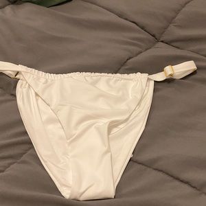 WeWoreWhat white ruched bottom